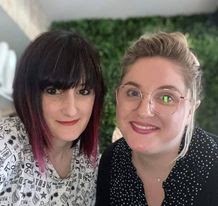 Complicité de l'équipe du salon